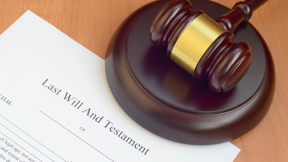 making a valid will in california